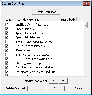 Skyrim mod manager steam
